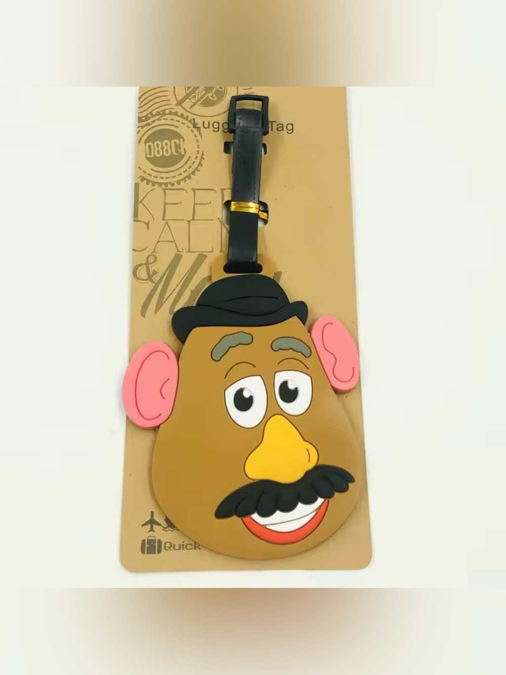 Mr Potato Head Luggage Tag